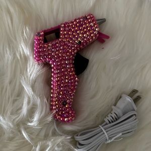 Customize pink glue gun